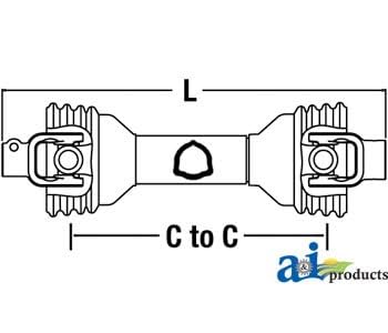 Amazon.com: Rhino Rotary Cutter SE6 Complete Driveline Part
